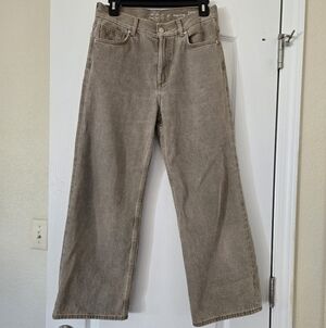 COS Wide Crop Straight Leg High rise jeans 27